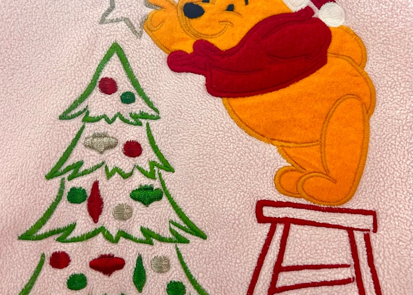 クマのプーさん プーさん ディズニー キャラクター 刺繍 クマのプーさん プーさん ディズニー キャラクター 刺繍