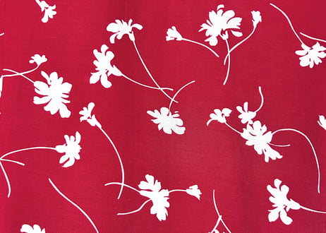ロング マキシ ワンピース 花 フラワー 半袖 ボタン 赤 レトロ カラフル 個性的 おしゃれ かわいい ヴィンテージ vintage used 古着/club723 クラブ723(N658)
