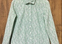 花柄 小花柄 総柄 シャツ 長袖 レトロ カラフル おしゃれ かわいい 個性的 ヴィンテージ used vintage 古着/club723 クラブ723(N779)