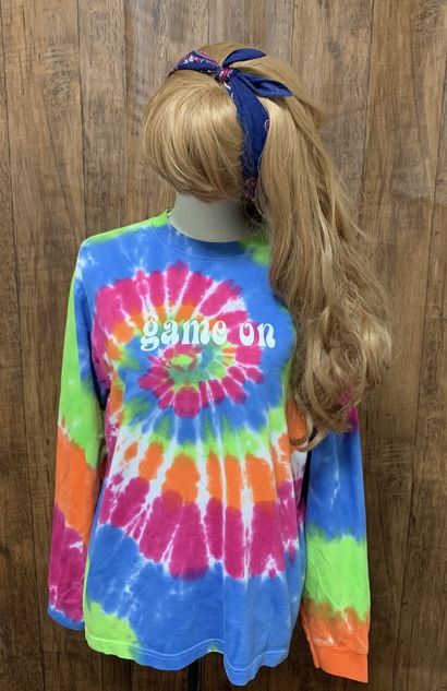 タイダイ 染め 長袖 USA アメリカ 古着 ロンT ロング Tシャツ タイダイ 染め 長袖 USA アメリカ 古着 ロンT ロング Tシャツ