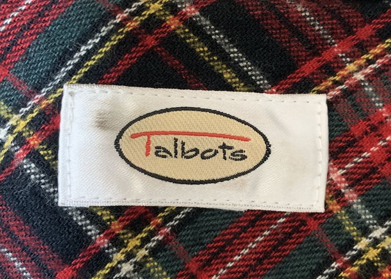 Vintage コーデュロイワンピース M・ダークグリーン TALBOTS タルボット コーデュロイ ワンピース グリーン 緑