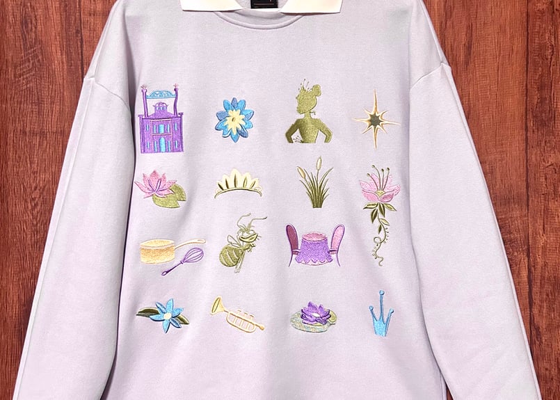 希少　良デザイン　90s ディズニー　バンビ　刺繍デザインスウェット　ファリーン 希少 良デザイン 90s ディズニー バンビ 刺繍デザインスウェット