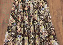 USA製 70sヴィンテージCarefree Fashionsチロリアンスカート Carefree Fashions 70年代 70s ヴィンテージ ロング マキシ