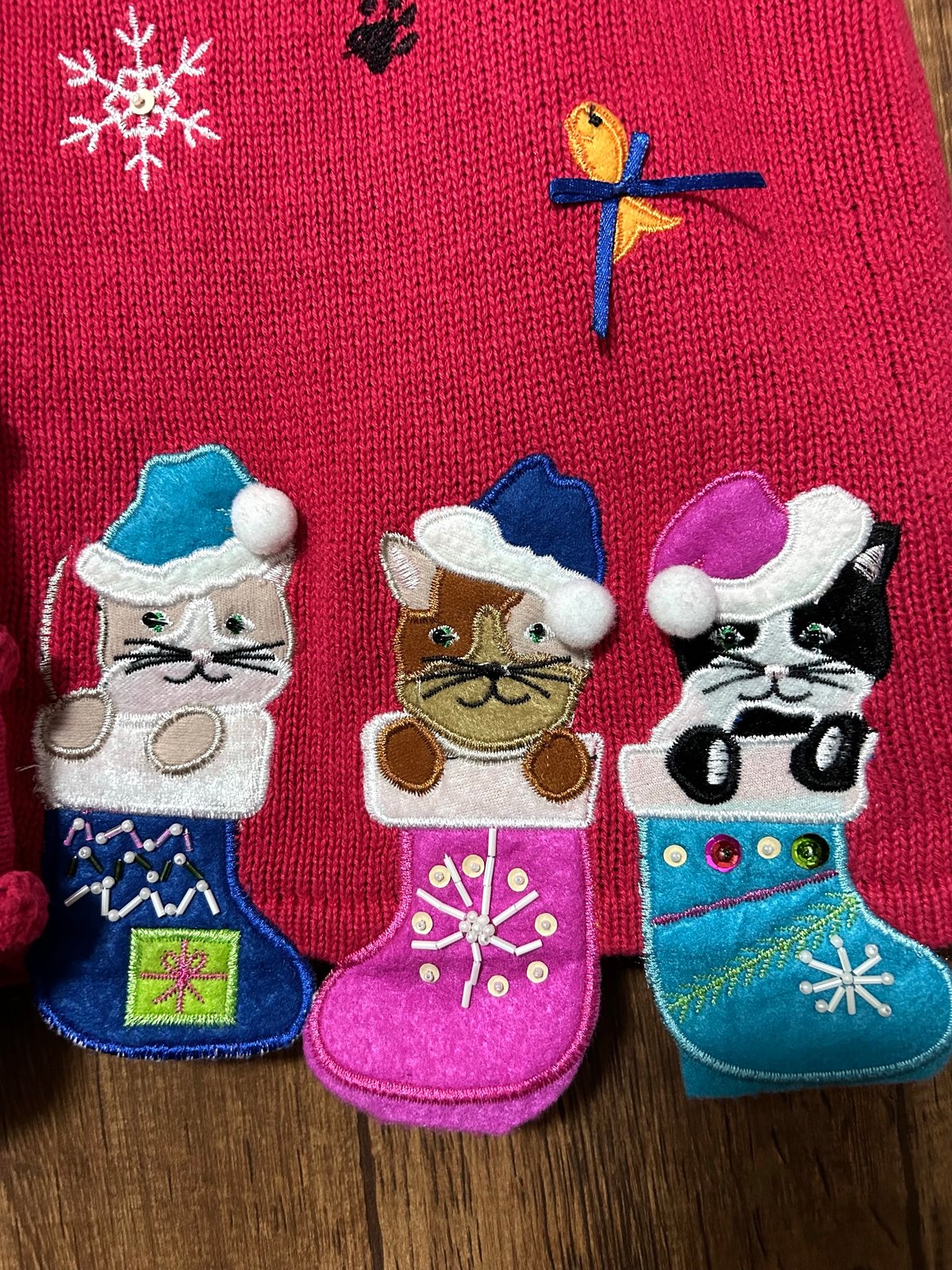 古着 ヴィンテージ レトロ ファンシー ニット 猫 fit=scale-down,w=1200