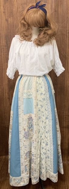 USA製 70sヴィンテージCarefree Fashionsチロリアンスカート Carefree Fashions 70年代 70s ヴィンテージ ロング マキシ