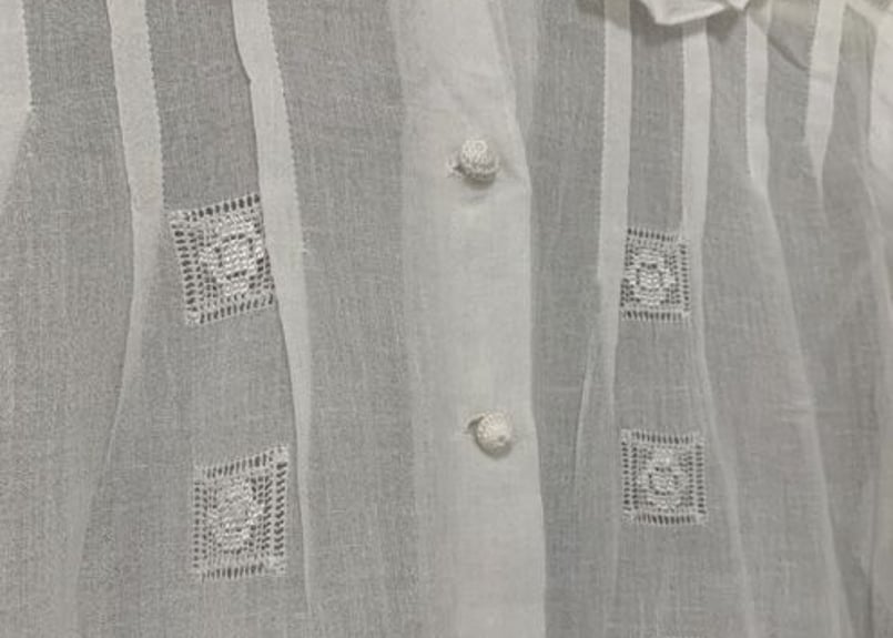 ルーマニア ハンドメイド 白 ブラウス ヨーロッパ ヴィンテージ 