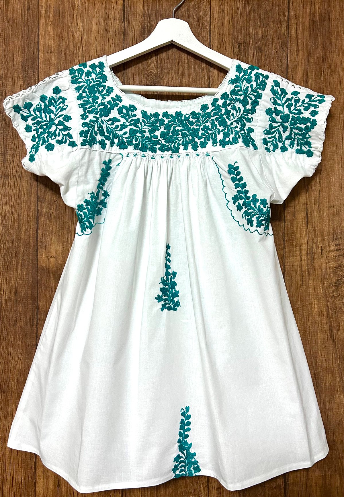 サンアントニーノ メキシコ 刺繍 トップス ブラウス 花 ヴィンテージ