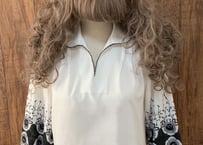 ドイツ Germany ヨーロッパ 白 レース 刺繍 ブラウス