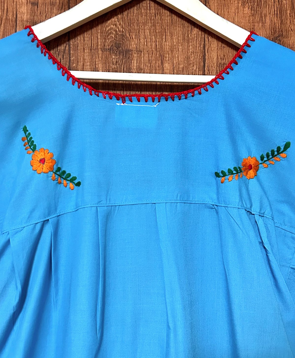 メキシカン ワンピース 花 刺繍 手刺繍 ヴィンテージ エスニック