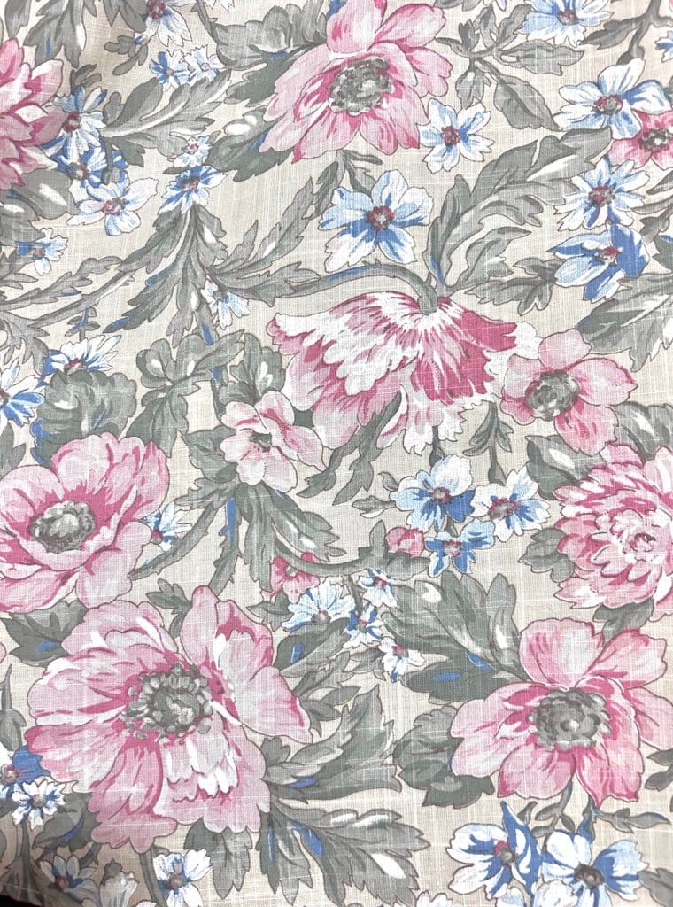 花柄 ロング ワンピース ポケット レトロ ヴィンテージ カントリー