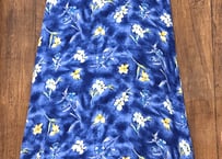 マキシ ロング 花柄 ワンピース 袖なし ノースリーブ レトロ 個性的 おしゃれ かわいい かっこいい ヴィンテージ USA vintage used 古着/club723 クラブ723(N687)