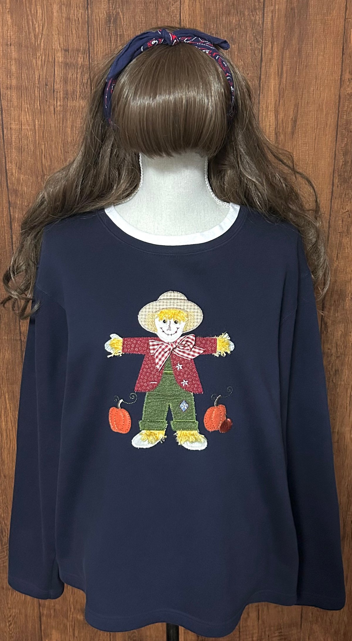 スウェット トレーナー 人形 かかし カボチャ パンプキン ハロウィン