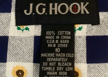 ひまわり デニム ロング ワンピース ジャンパースカート ジャンスカ 花 カントリー アメリカン レトロ フォークロア USA ヴィンテージ vintage used 古着/club723(N411)
