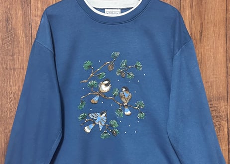 ヴィンテージ　ロングワンピース　古着　アメリカ製　刺繍　VINTAGE レトロ メキシカン花刺繍 レース サテンテープ ノースリーブ レトロ アメリカ