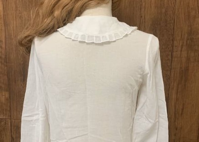 ルーマニア ハンドメイド 白 ブラウス ヨーロッパ ヴィンテージ 