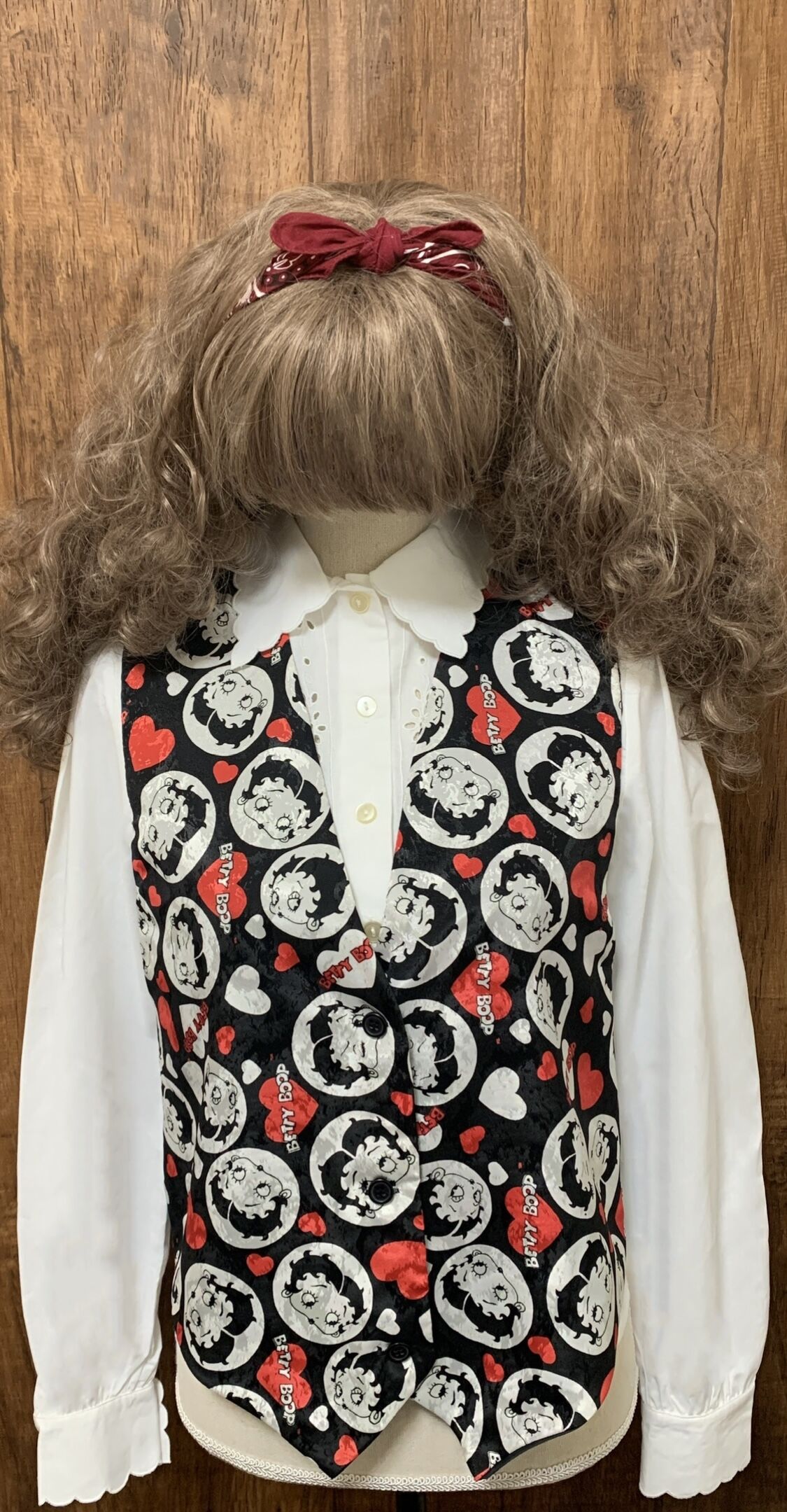 未使用　90sビンテージ　betty boop ベスト レディース 古着 90s BETTY BOOP ベティ ブープ オールド