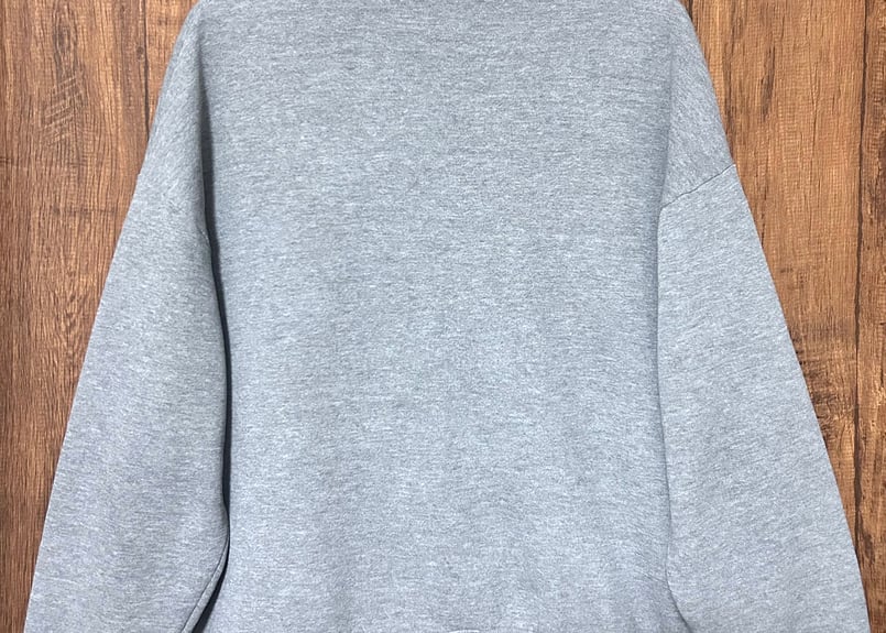 スウェット スエット トレーナー 刺繍 鳥 雪 グレー レトロ カントリー