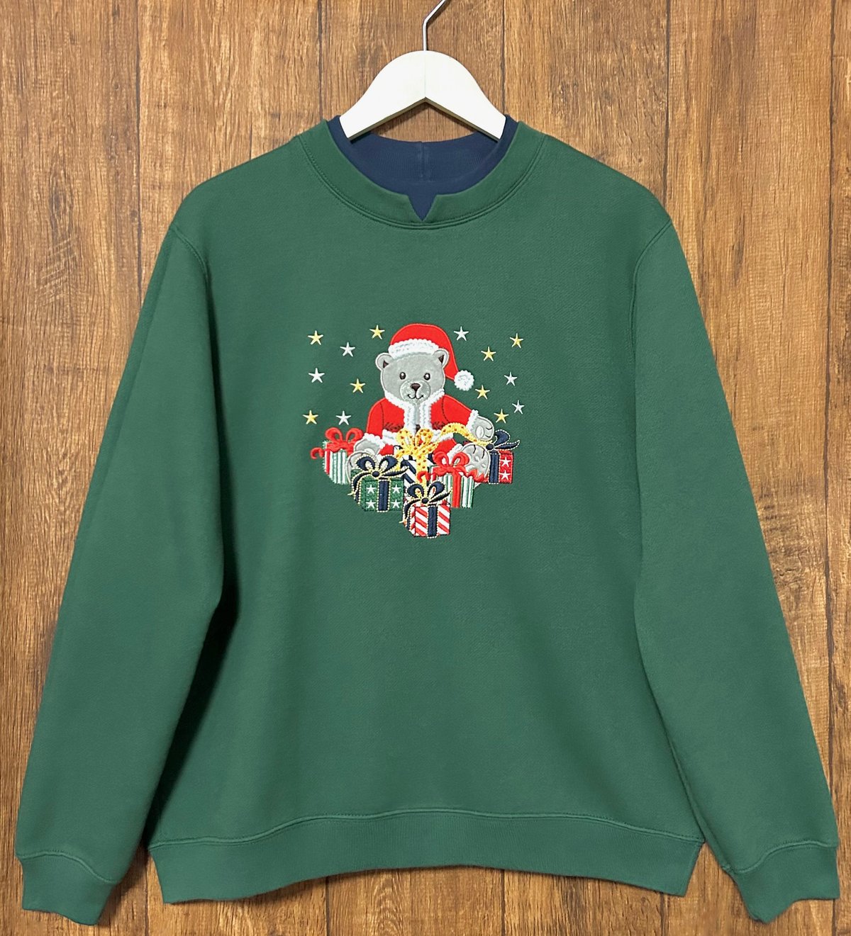 古着　ヴィンテージ　sweat スウェット　トレーナー　クリスマス　装飾　個性派 VINTAGE - 古着 ヴィンテージ sweat スウェット トレーナー クリスマス
