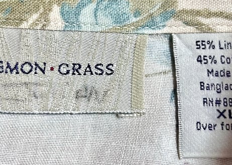 花柄 シャツ 半袖 カラフル レトロ カントリー ガーリー 個性的 おしゃれ かわいい USA ヴィンテージ used vintage 古着/club723 クラブ723(N786)