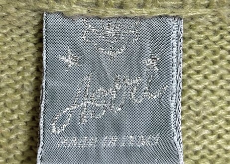 ニット カーディガン カーデ 長袖 グリーン 黄緑 刺繍 ヨーロッパ ヴィンテージ カラフル レトロ カントリー おしゃれ vintage used 古着/club723 クラブ723(N719)