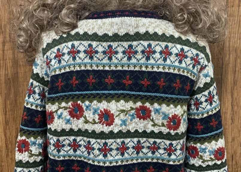 黒ゆきこのフェアアイル・テキスト : fair lsle knitting 中古 セール