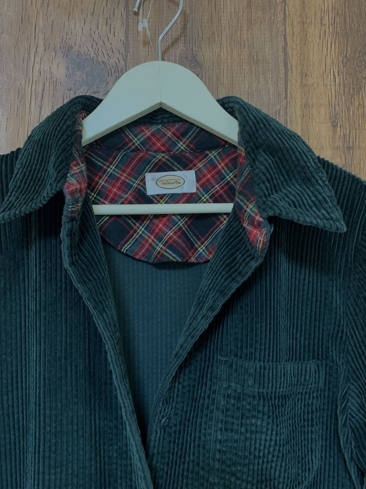 Vintage コーデュロイワンピース M・ダークグリーン neilikka ネイリッカ ロングワンピース コーデュロイ グリーン