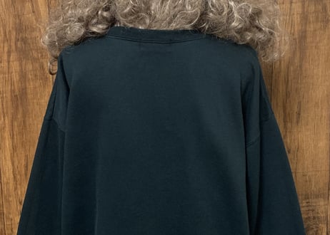 ハロウィン ハロウィーン 黒 スウェット トレーナー ネコ 猫 カボチャ パンプキン 月 ださかわ アグリー USA ヴィンテージ ユーズド used vintage 古着/club723(N339)