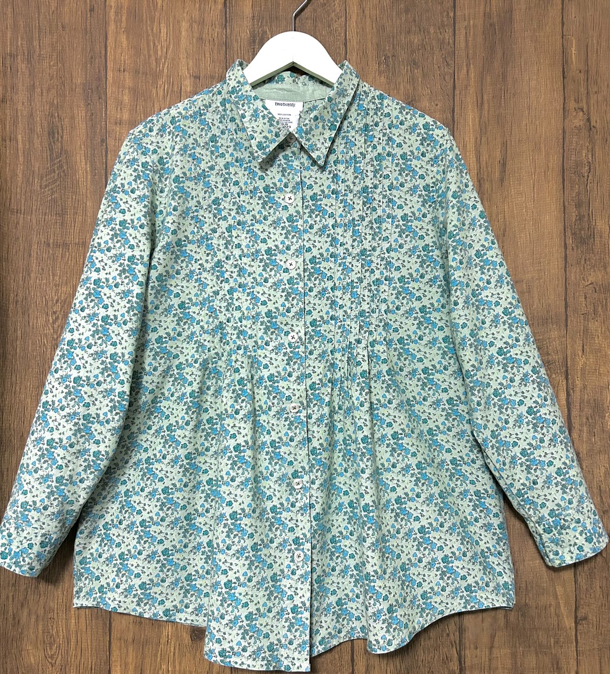 No.1023 VINTAGE ヴィンテージ 古着 総柄シャツ 花柄 長袖シャツ 70年代頃 70s 花柄 ペイズリー サイケデリック 総柄 長袖シャツ 古着