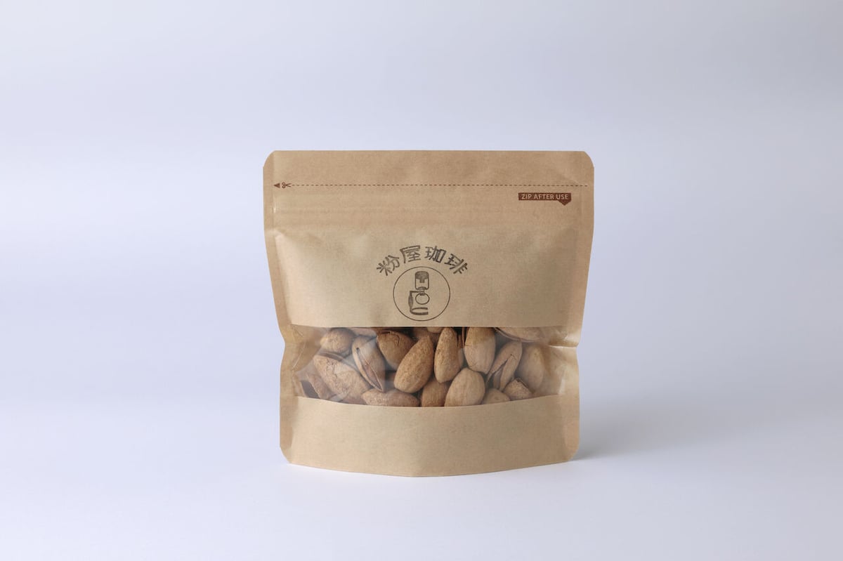 殻付きアーモンド 160g 自家焙煎 ※送料全国一律200円 | 粉屋珈琲 通販