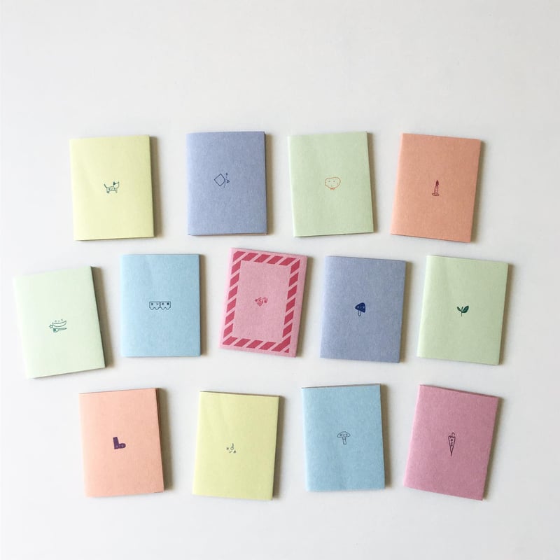 手製本キット・豆本（ヨンネ豆文庫）// | yonnebookbinding