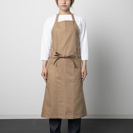 コットンデニムエプロン（ユニセックス）／COTTON DENIM APRON (UNISEX)