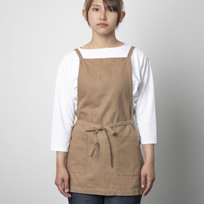 コットンデニムエプロン(レディース)/COTTON DENIM APRON コットンデニムエプロン(レディース)/COTTON DENIM APRON