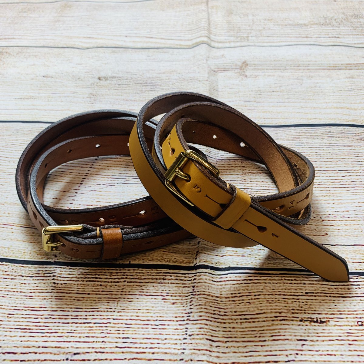 jabez cliff long saddle leather belt 20hole