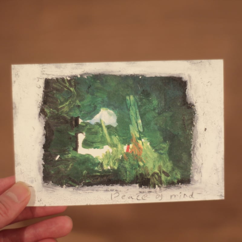 油絵 オリジナル作品  絆 油絵 オリジナル作品 絆