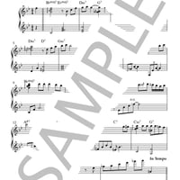[楽譜]マイ・フーリッシュ・ハート（ジャズピアノ）