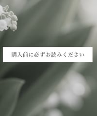 購入前に必ずお読みください
