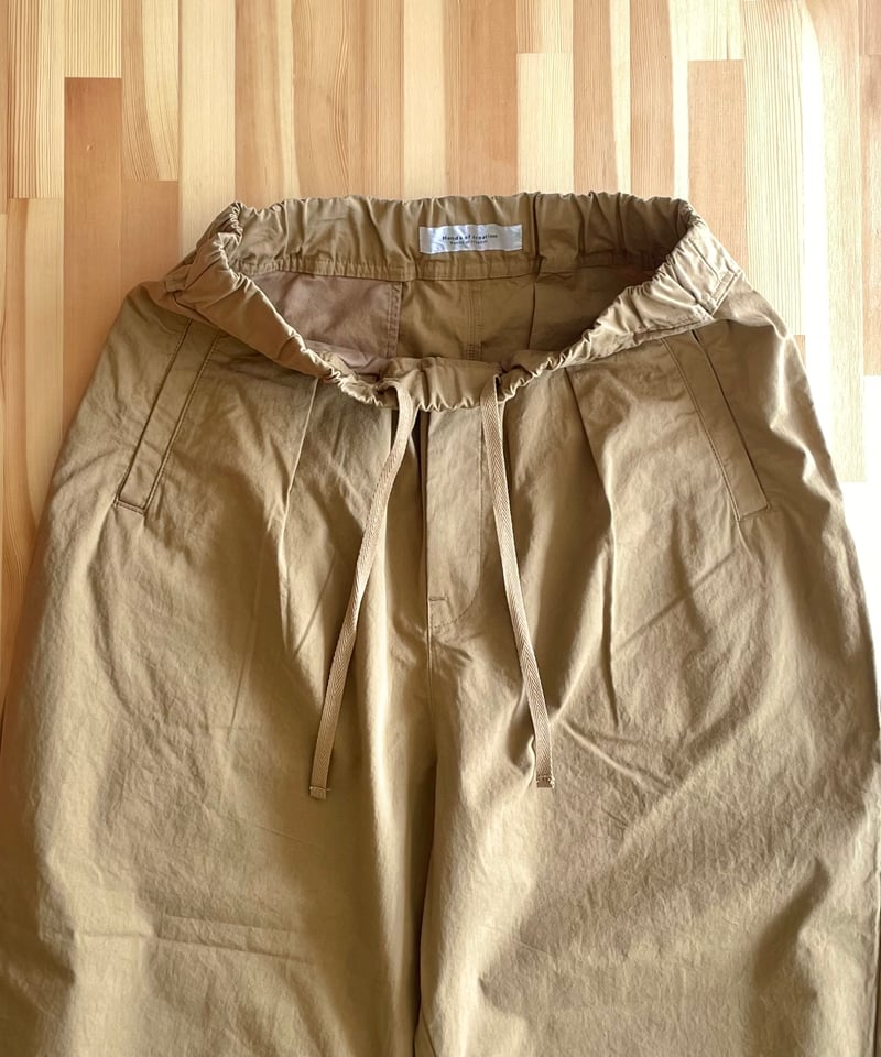 Hands of creation オーバルパンツ | NOON MOON