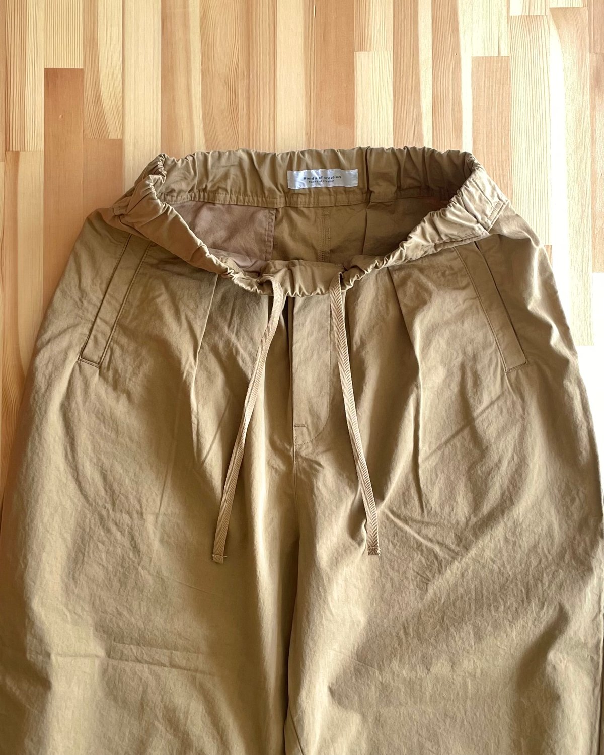 Hands of creation オーバルパンツ | NOON MOON