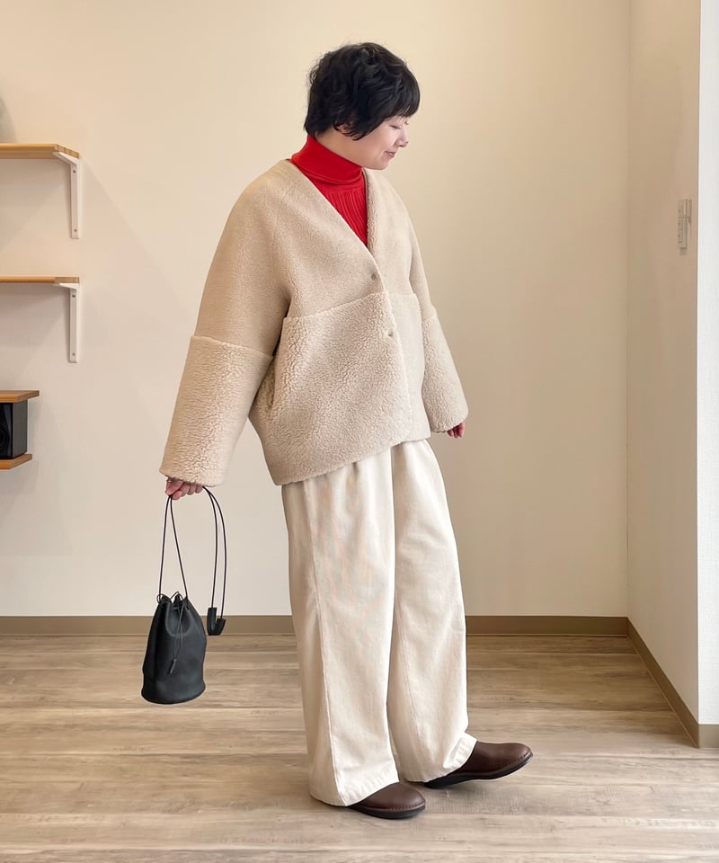 PASSIONE スウェードボア リバーシブルジャケット | NOON MOON