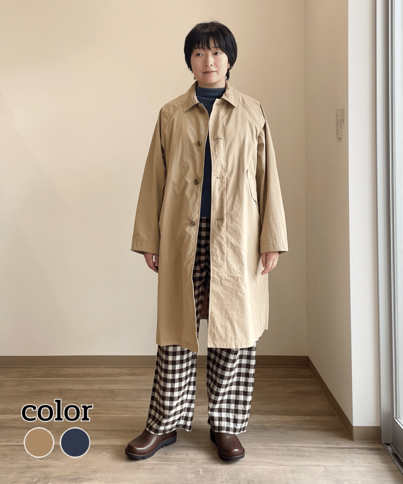 NATURAL LAUNDRY N/C 3wayステンシェルコート | NOON MOON