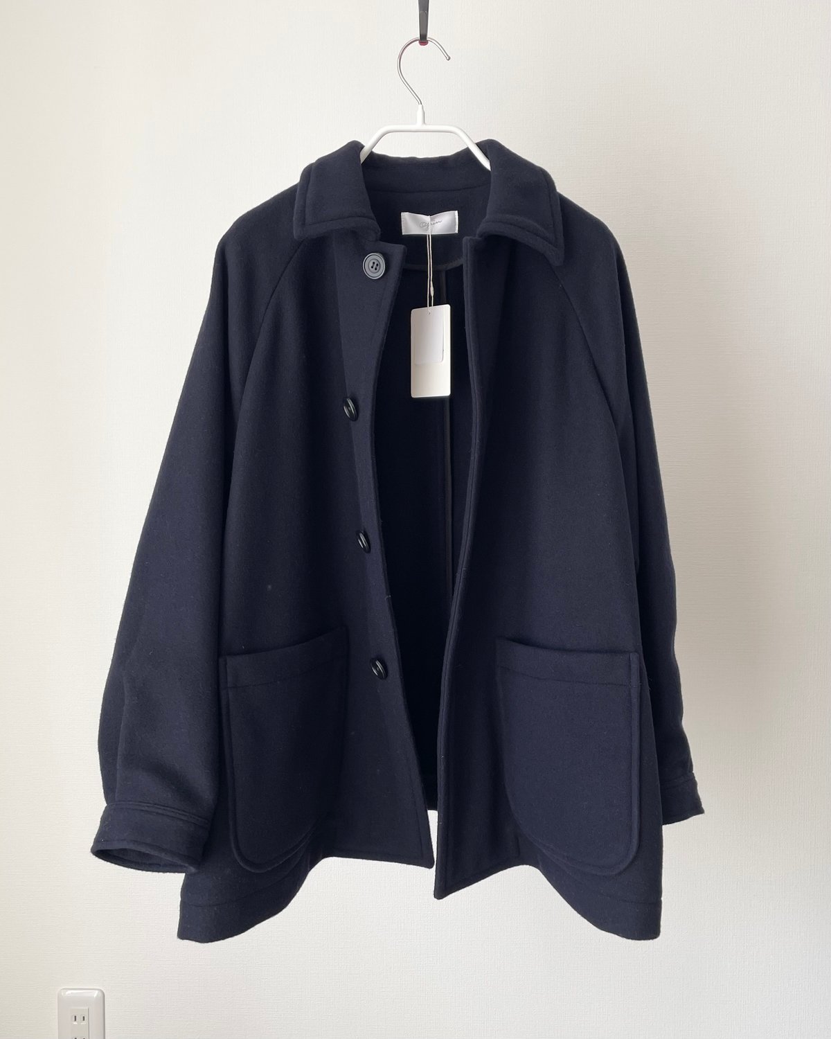 grin ソフトウールビーバー ハーフコート | NOON MOON