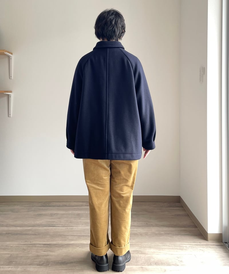 grin ソフトウールビーバー ハーフコート | NOON MOON