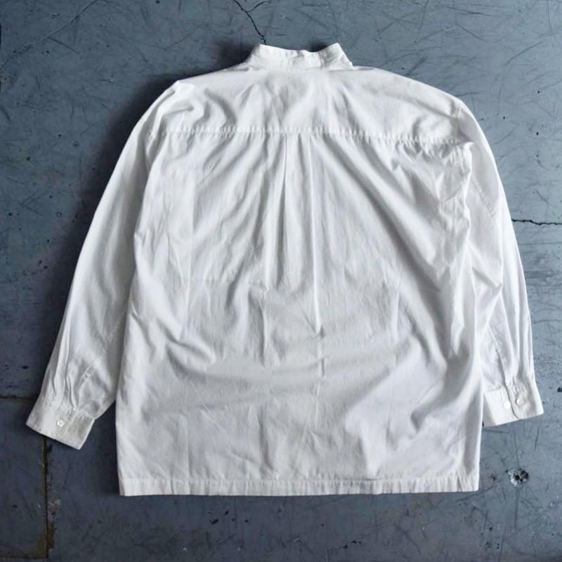 OLD ISSEY MIYAKE White Cotton Shirt | HOORAY