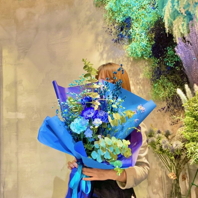 ❁UTSUWA BLUE BOUQUET -M- ❁￥6600+送料 | UTSUWA FL...