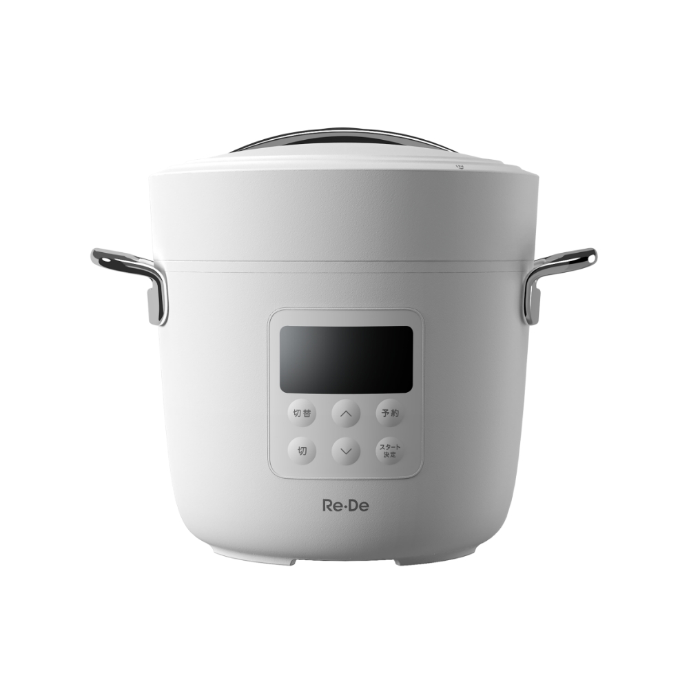 Re・De Pot　リデポット　電気圧力鍋　ホワイト original