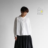 HUIS 先染めバフクロスイージーワークパンツ（オフホワイト）507 HUIS. 先染めバフクロスイージーワークパンツ（オフホワイト）【ユニ