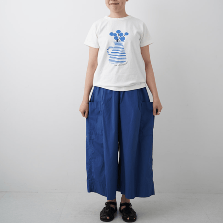 grin  マナプール天竺しましまベースptTシャツ