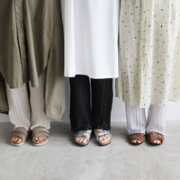 KIVISDOU  ソフトレースイージーパンツ