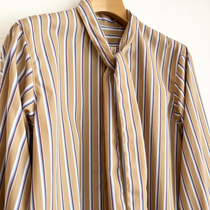 MACPHEE コットンブロードボウタイブラウス | CORNFIELD SHIMADA