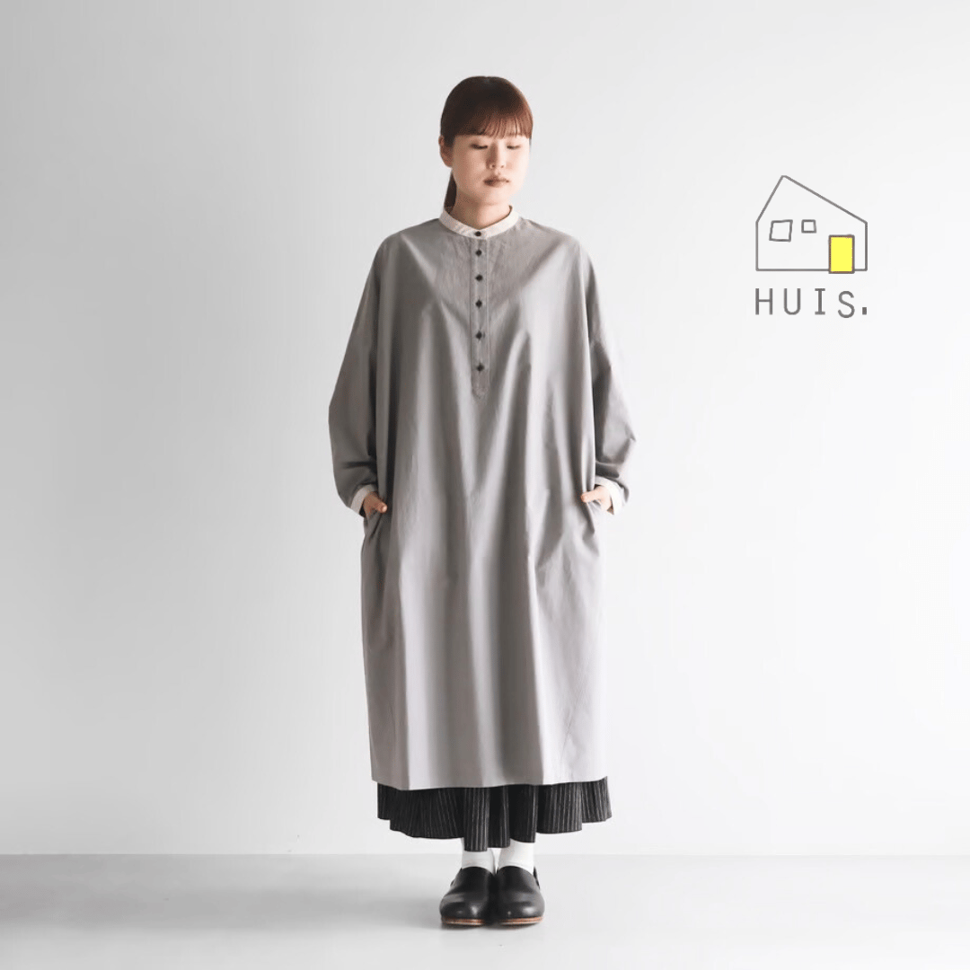 HUIS ダサい スクエアワイドワンピース 新品タグ付き 売買された 